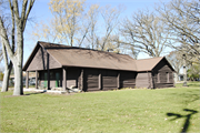 1049A PARK AVE, a Rustic Style park shelter/building, built in Columbus, Wisconsin in 1929.