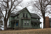 6141 COUNTY HIGHWAY KP, a Queen Anne house, built in Berry, Wisconsin in 1880.