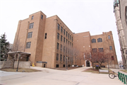 1217 W WISCONSIN AVE, a Late Gothic Revival university or college building, built in Milwaukee, Wisconsin in 1924.