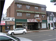 217 E Wall St (AKA 211 E Wall St), a Spanish/Mediterranean Styles theater, built in Eagle River, Wisconsin in 1922.