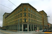 143 W ST PAUL AVE ( aka 305-333 N PLANKINTON AVE OR 155 W ST PAUL AVE), a Italianate large retail building, built in Milwaukee, Wisconsin in 1875.