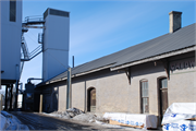 Ca. 359 N DICKASON BLVD, a Italianate depot, built in Columbus, Wisconsin in 1871.