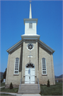 NW CORNER OF ST KILLIAN RD AND BROWN CHURCH RD, a Romanesque Revival house of worship, built in Buena Vista, Wisconsin in 1884.