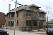 430 N JOHNSON ST, a American Foursquare religious residence, built in Port Washington, Wisconsin in 1911.
