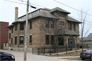 430 N JOHNSON ST, a American Foursquare monastery, convent, religious retreat, built in Port Washington, Wisconsin in 1911.