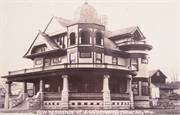 5 S JOHN PAUL RD, a Queen Anne house, built in Milton, Wisconsin in 1911.