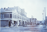 215 PEARL ST, a Commercial Vernacular retail building, built in La Crosse, Wisconsin in 1866.