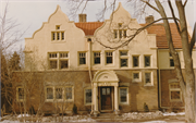 166 N PROSPECT AVE, a Dutch Colonial Revival house, built in Madison, Wisconsin in 1905.