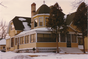 512 RIDGEWAY ST, a Queen Anne house, built in Edgerton, Wisconsin in 1894.