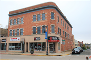 201-205 E MAIN ST, a Neoclassical/Beaux Arts large retail building, built in Sun Prairie, Wisconsin in 1909.