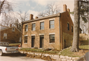 213 CLOWNEY ST, a Federal house, built in Mineral Point, Wisconsin in 1847.