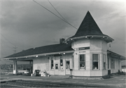 2904 WISCONSIN ST, a Queen Anne depot, built in Sturtevant, Wisconsin in 1908.