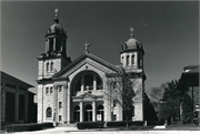 1240 NACHREINER AVENUE, W SIDE, a Romanesque Revival church, built in Plain, Wisconsin in 1940.