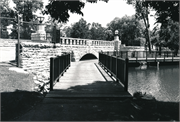 MENOMINEE PARK, a NA (unknown or not a building) bridge, built in Oshkosh, Wisconsin in 1921.