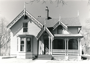 1609 CHURCH ST, a Early Gothic Revival house, built in Wauwatosa, Wisconsin in 1845.