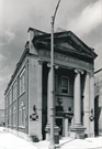 STEELE ST, 225, a Greek Revival bank/financial institution, built in Algoma, Wisconsin in 1914.