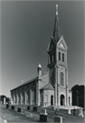 INTERSECTION COUNTY HIGHWAY Q AND COUNTY HIGHWAY W, SW CORNER, a Romanesque Revival church, built in Taycheedah, Wisconsin in 1857.