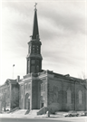 605 S 4TH ST, a Romanesque Revival church, built in Milwaukee, Wisconsin in 1849.