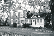 3509 WASHINGTON RD, a Greek Revival house, built in Kenosha, Wisconsin in 1848.