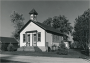 NORTHEAST CORNER OF DANE AND ROCK STS, a Front Gabled school-one to six room, built in Porter, Wisconsin in 1886.