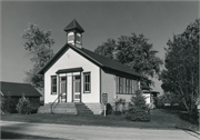 NORTHEAST CORNER OF DANE AND ROCK STS, a Front Gabled one to six room school, built in Porter, Wisconsin in 1886.