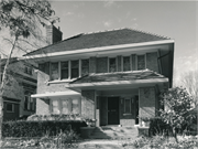 2319-2321 N SHERMAN BLVD, a Prairie School duplex, built in Milwaukee, Wisconsin in 1916.