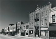 103 N LUDINGTON, a Italianate small retail building, built in Columbus, Wisconsin in 1853.