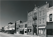 103 N LUDINGTON, a Italianate retail building, built in Columbus, Wisconsin in 1853.