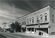 205-209 WATSON ST, a Italianate retail building, built in Ripon, Wisconsin in 1870.