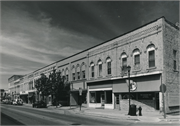 205-209 WATSON ST, a Italianate retail building, built in Ripon, Wisconsin in 1870.