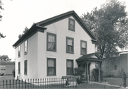 226 MAIN ST, a Greek Revival house, built in Palmyra, Wisconsin in 1845.