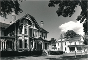 217 E PARK AVE, a Greek Revival house, built in Berlin, Wisconsin in 1854.