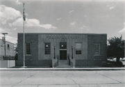 122 S PEARL ST, a Art/Streamline Moderne post office, built in Berlin, Wisconsin in 1936.