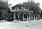 9439 SPRUCE ST, a Queen Anne retail building, built in Gibraltar, Wisconsin in 1910.