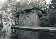 13475 E WINNEBOUJOU RD, BRULE RIVER, W SIDE., a Rustic Style boat house, built in Brule, Wisconsin in 1896.