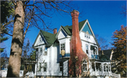 210 OAKWOOD PL., a Queen Anne house, built in Eau Claire, Wisconsin in 1889.