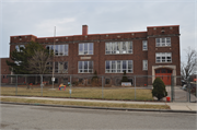 2317 HOWE ST, a Late Gothic Revival elementary, middle, jr.high, or high, built in Racine, Wisconsin in 1923.