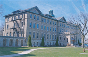 3221 S LAKE DR, a Colonial Revival/Georgian Revival monastery, convent, religious retreat, built in St. Francis, Wisconsin in 1921.