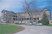 3221 S LAKE DR, a Colonial Revival/Georgian Revival monastery, convent, religious retreat, built in St. Francis, Wisconsin in 1921.