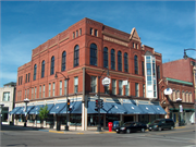 444 MAIN ST, a Romanesque Revival department store, built in La Crosse, Wisconsin in 1891.