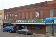 109 - 111 E Blackhawk Ave, a Commercial Vernacular retail building, built in Prairie du Chien, Wisconsin in 1899.