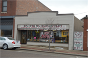 110 W Blackhawk Ave, a Twentieth Century Commercial small retail building, built in Prairie du Chien, Wisconsin in 1934.
