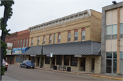 119-125 E Blackhawk Ave, a Commercial Vernacular large retail building, built in Prairie du Chien, Wisconsin in 1899.