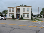 SW CNR STATE ST AND SCHOOL ST SW CNR STATE ST AND SCHOOL ST, a Art Deco small office building, built in Chilton, Wisconsin in 1937.