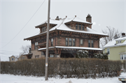 1704 HAMMOND AVE, a American Foursquare house, built in Superior, Wisconsin in 1911.