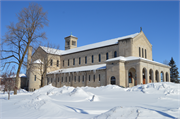 1115 BELKNAP ST, a Romanesque Revival house of worship, built in Superior, Wisconsin in 1927.