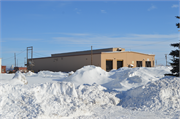 1500 ELMIRA AVE, a Astylistic Utilitarian Building roundhouse/repair shop/car barn, built in Superior, Wisconsin in 1914.