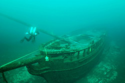 Northerner Shipwreck (Schooner), a Site.