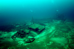 Ocean Wave Shipwreck, a Site.
