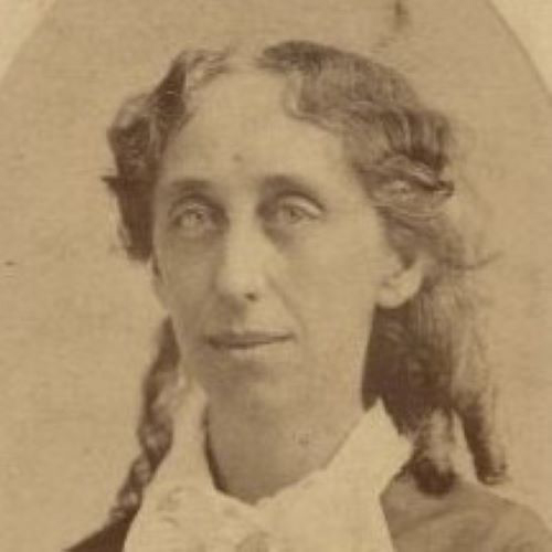 WHI ID #111556 Undated studio portrait of Lavinia Goodell. She looks directly at the camera and her lips tilted up slightly in a smile.
